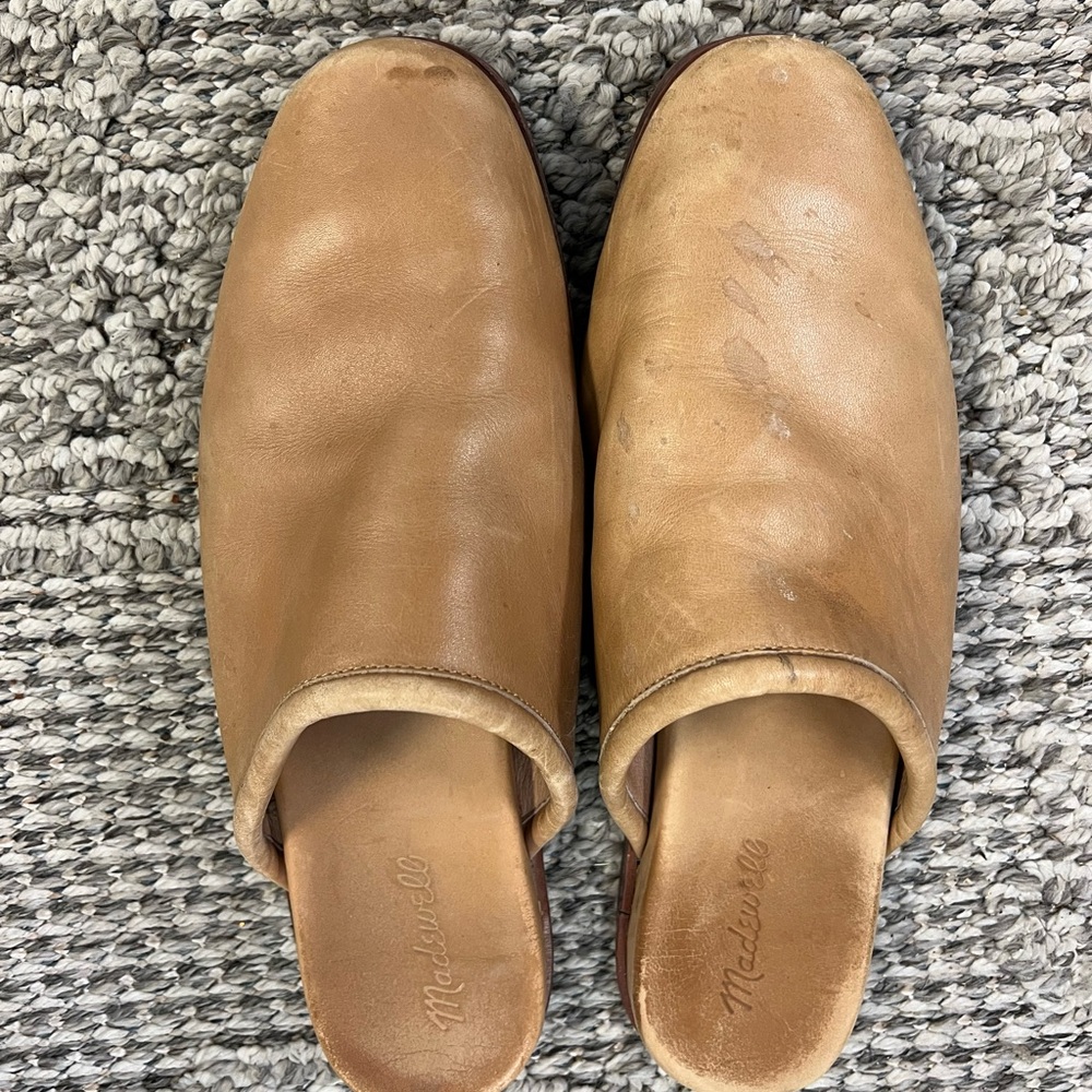 Madewell Leather Mules 11